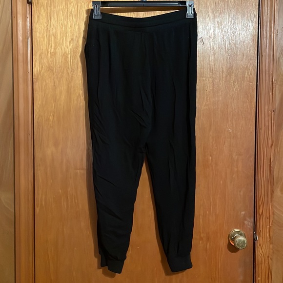 •SPLENDID•WOMEN'S BLACK RETREAT HIGH WAISTED JOGGER PANT SIZE SMALL - Picture 4 of 6